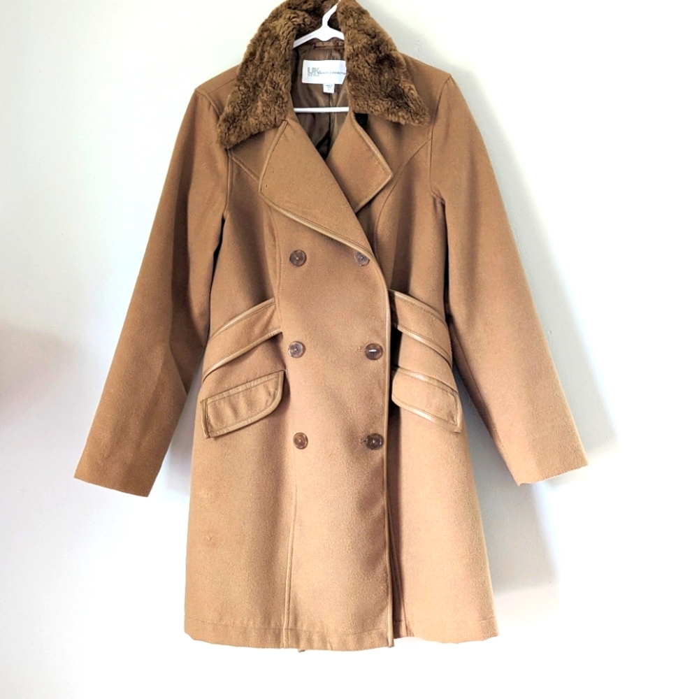 French Connection UK Style Double Breasted Coat